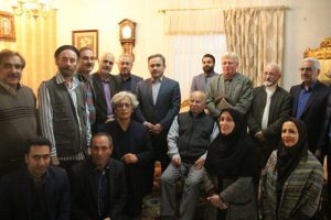 دیدار فرماندار شهرستان لاهیجان با جمعی از اصحاب