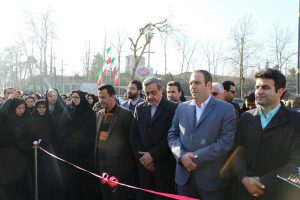 افتتاح پارک بانوان لاهیجان