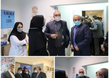 بازدید وزیر بهداشت از بیمارستان غدیر سیاهکل