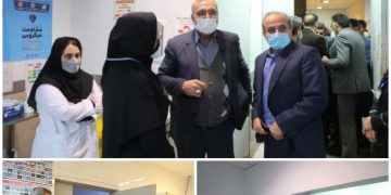 بازدید وزیر بهداشت از بیمارستان غدیر سیاهکل