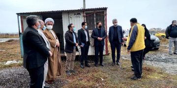 بازدید مدیرکل بهزیستی گیلان از پروژه ۴۸ واحدی مسکن مهر مددجویی شهرستان شفت