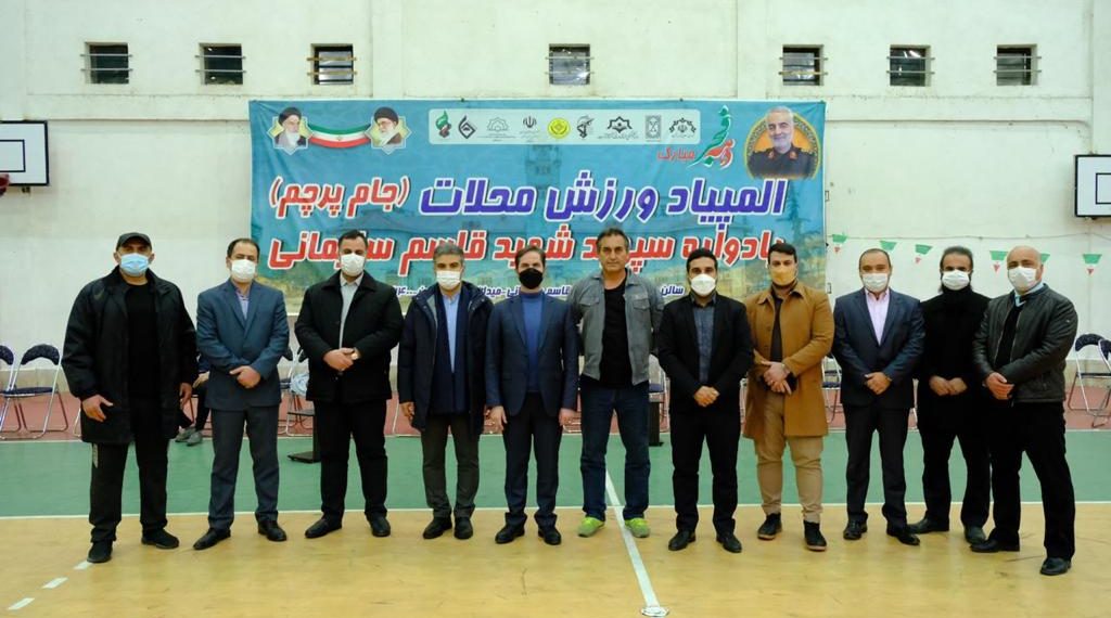 حضور اعضای شورا و شهردار رشت در المپیاد ورزش محلات