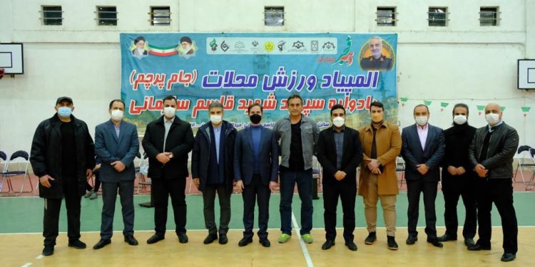 حضور اعضای شورا و شهردار رشت در المپیاد ورزش محلات