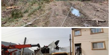 آمادگی اکیپ های عملیاتی توزیع برق گیلان برای مقابله با بحران باد گرم شدید در استان