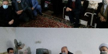 حضور مدیرکل زندان های استان گیلان در لحظه تحویل سال نو در میان مددجویان زندان مرکزی رشت