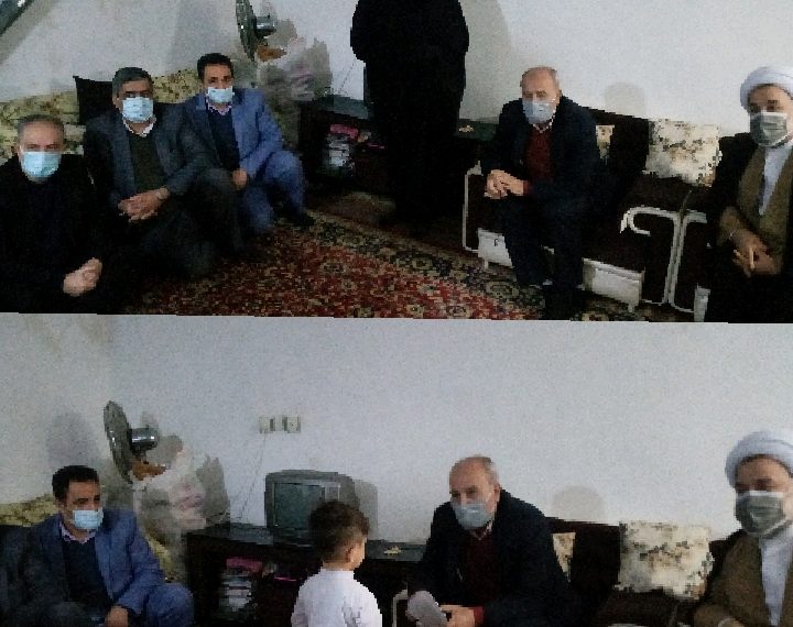 حضور مدیرکل زندان های استان گیلان در لحظه تحویل سال نو در میان مددجویان زندان مرکزی رشت