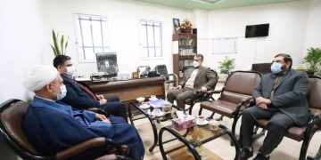 دیدار مدیرکل بنیاد مسکن انقلاب اسلامی استان با مدیرکل حفظ آثار و نشر ارزشهای دفاع مقدس گیلان