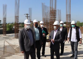 بازدید رییس بنیاد مسکن انقلاب اسلامی از عملیات اجرایی پروژه های عمرانی بنیاد