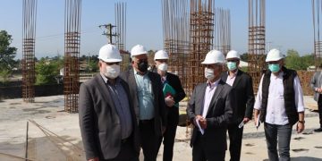 بازدید رییس بنیاد مسکن انقلاب اسلامی از عملیات اجرایی پروژه های عمرانی بنیاد