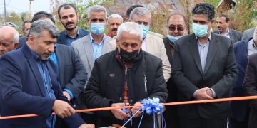 *بهره برداری از آسفالت معابر روستای کهنه رود پشت شهرستان لاهیجان