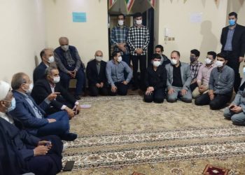 دیدار رییس دانشگاه علوم پزشکی گیلان با دانشجویان خوابگاه پسرانه ارشاد