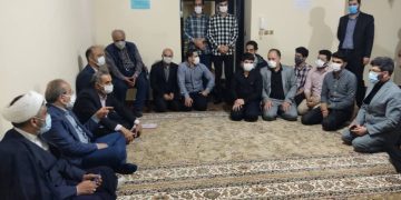 دیدار رییس دانشگاه علوم پزشکی گیلان با دانشجویان خوابگاه پسرانه ارشاد