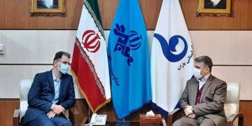 دیدار مدیر عامل شرکت توزیع نیروی برق گیلان با مدیر کل صدا و سیمای استان   