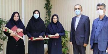 تقدیر از ماماهای اداره کل بیمه سلامت گیلان