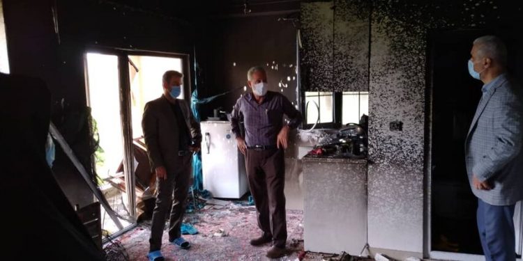 در پی ایجاد حریق،  بازدید سرپرست بهزیستی گیلان از اسایشگاه سالمندان شهرستان فومن