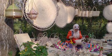 دومین جشنواره ملی حصیر در روستای فشتکه برگزار شد