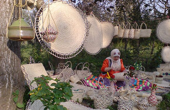 دومین جشنواره ملی حصیر در روستای فشتکه برگزار شد