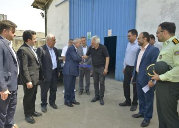 تقدیر مدیر کل صمت گیلان و معاون اقتصادی سازمان منطقه آزاد انزلی از واحد های تولیدی صادرات محور