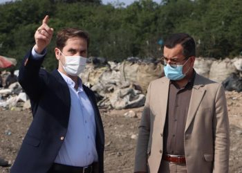 نظارت بر عملیات اجرایی پروژه  بهسازی و تصفیه خانه سراوان توسط شهردار رشت و نماینده مجلس