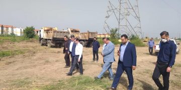 نظارت میدانی شهردار رشت از روند اجرای پروژه رینگ ۹۰ متری