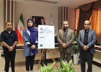 رونمایی از المان های شهری جشنواره تمشک بندر کیاشهر   