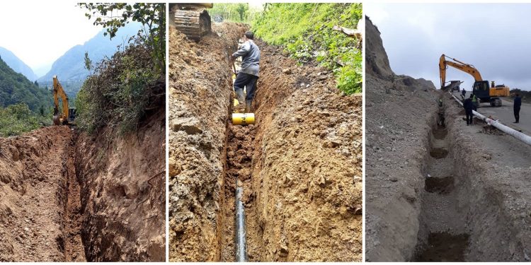 اجرای بالغ بر ۵۰ کیلومتر شبکه گاز در استان گیلان