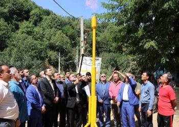 گاز به ۲ روستای کوهستانی شفت رسید