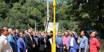 گاز به ۲ روستای کوهستانی شفت رسید