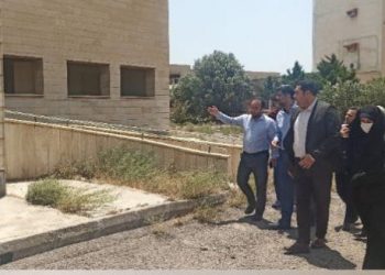 درمانگاه تامین اجتماعی منجیل مخروبه ای برای معتادان