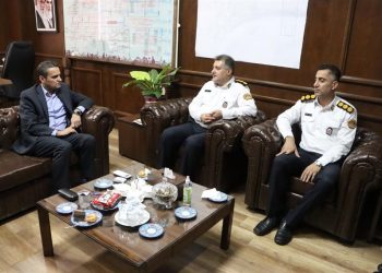 تقدیر پلیس راهور از شهرداری جهت اجرای پروژه آسفالت جاده تهران/ بررسی پروژه مدیریت مکانیزه پارک حاشیه‌ای