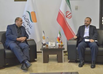 دیدار ناظر گمرکات استان گیلان با مدیر عامل سازمان منطقه آزاد انزلی