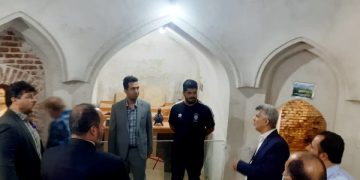 بازدید مدیر کل اداره میراث فرهنگی استان گیلان از بناهای تاریخی دیلمان
