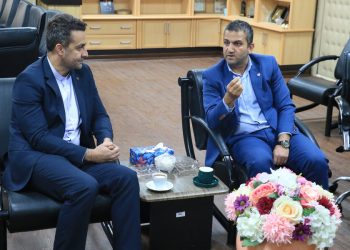 دیدار مدیر شعب بانک مهر ایران در استان گیلان با مدیرکل بهزیستی گیلان