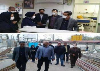 بازدید سرزده سرپرست معاونت درمان دانشگاه علوم پزشکی گیلان از بیمارستان امام خمینی (ره) صومعهسرا