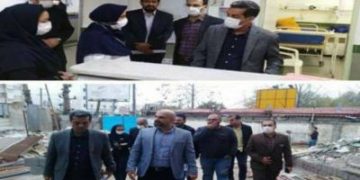 بازدید سرزده سرپرست معاونت درمان دانشگاه علوم پزشکی گیلان از بیمارستان امام خمینی (ره) صومعه‌سرا