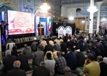 یادواره شهدای والامقام بخش بندر کیاشهر برگزار شد