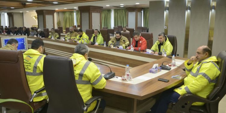 آمادگی ستاد مدیریت بحران سازمان منطقه آزاد انزلی برای مقابله با حوادث احتمالی