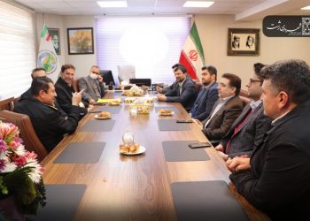 دیدار و گفتگوی رئیس شورای اسلامی و سرپرست شهرداری رشت با مدیرکل منابع طبیعی و آبخیزداری استان گیلان