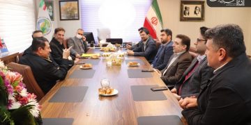 دیدار و گفتگوی رئیس شورای اسلامی و سرپرست شهرداری رشت با مدیرکل منابع طبیعی و آبخیزداری استان گیلان