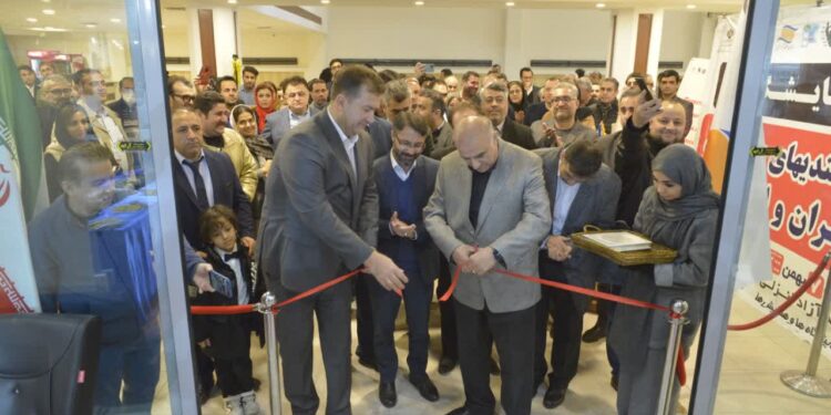 افتتاح نمایشگاه توانمندیهای صادراتی ایران و اوراسیا در نمایشگاه منطقه آزاد انزلی