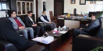 دیدار سرپرست شهرداری رشت با مدیرکل دیوان محاسبات استان گیلان