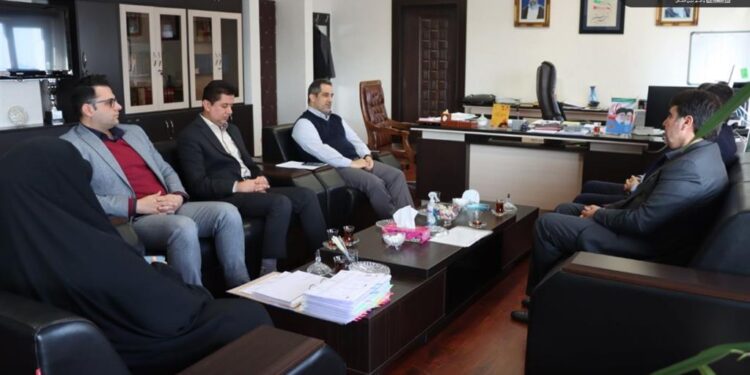 دیدار سرپرست شهرداری رشت با مدیرکل دیوان محاسبات استان گیلان