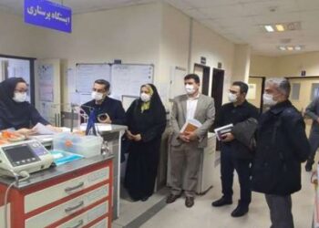 بازدید معاون درمان دانشگاه علوم پزشکی گیلان از بیمارستان امام رضا (ع) شفت