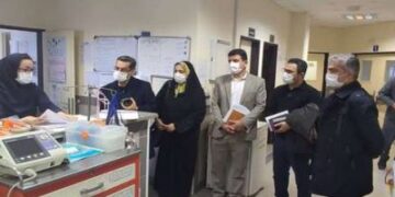 بازدید معاون درمان دانشگاه علوم پزشکی گیلان از بیمارستان امام رضا (ع) شفت