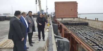 بازدید مدیرعامل سازمان از سه کشتی صادراتی از بندرکاسپین به مقاصد کشورهای روسیه، ترکمنستان و آذربایجان