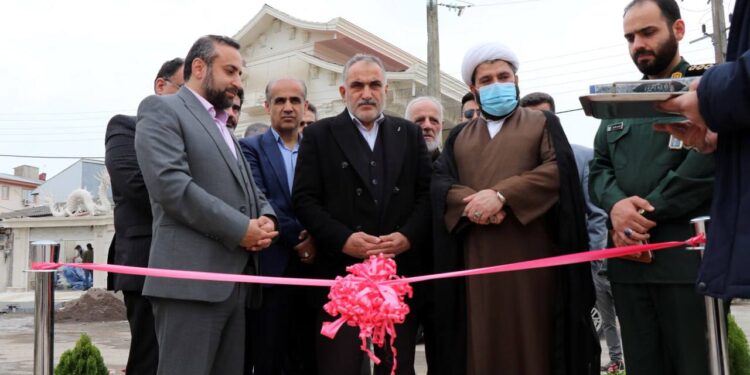 افتتاح پروژه فضای مکث خیابان شهید تیرماهی بندر کیاشهر