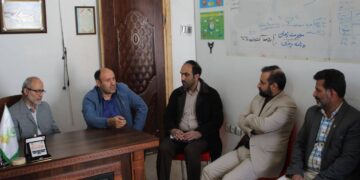 دیدار «مرتضی عاطفی» شهردار و اعضاء شورای اسلامی بندر کیاشهر با هیات مدیره موسسه خیریه امام حسن مجتبی (ع)