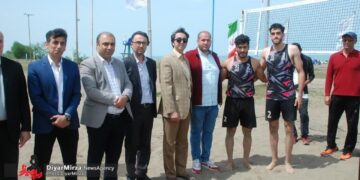 گزارش تصویری اختتامیه مسابقات والیبال ساحلی شهر کلاچای