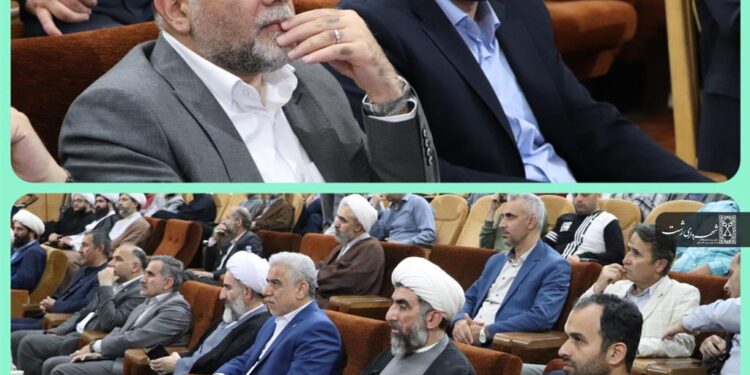 حضور شهردار رشت و اعضای شورای اسلامی در آئین اختتامیه سومین جشنواره رسانهایی حبیب