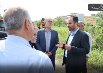 پیگیری میدانی شهردار رشت و دادستان مرکز استان گیلان از پروژه‌ کانال ژ ۵